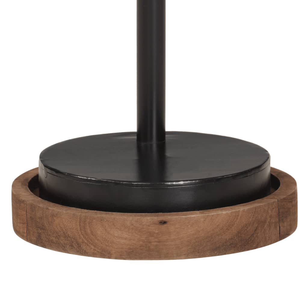 Skrivebordslampe 25 W svart 18x18x60 cm E27