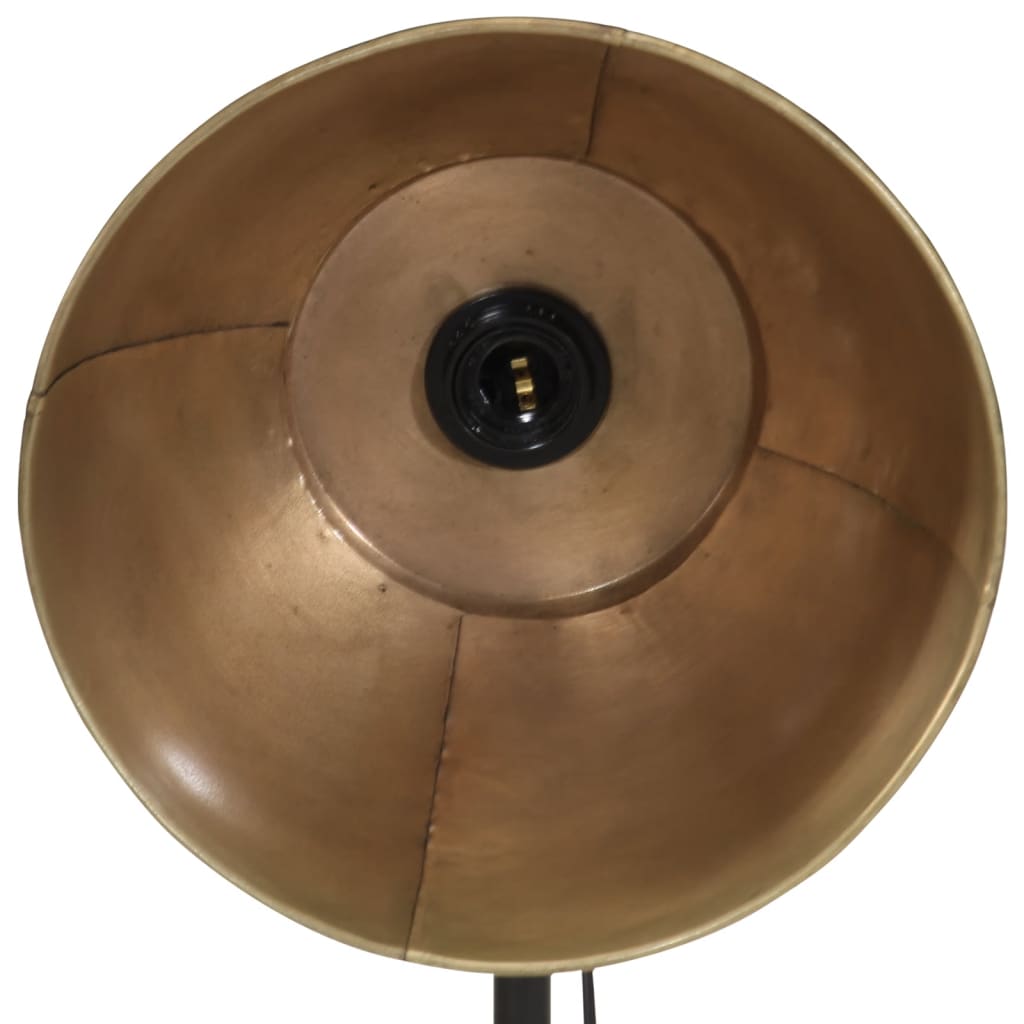 Gulvlampe 25 W vintage messing 30x30x100-150 cm E27