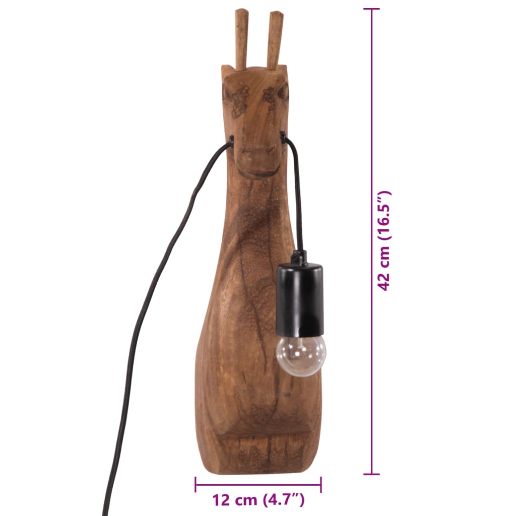 Vegglampe dyreformet 25 W 12x12x42 cm E27