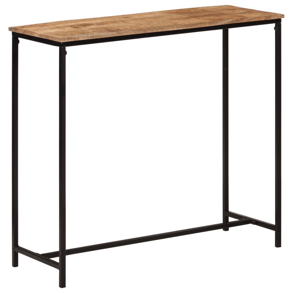 Konsollbord 80x30x74 cm heltre mango og jern