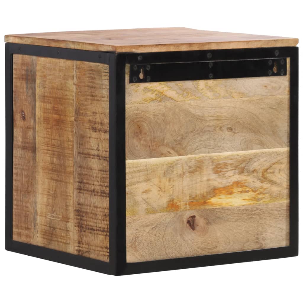 Nattbord 40x35x40 cm heltre mango