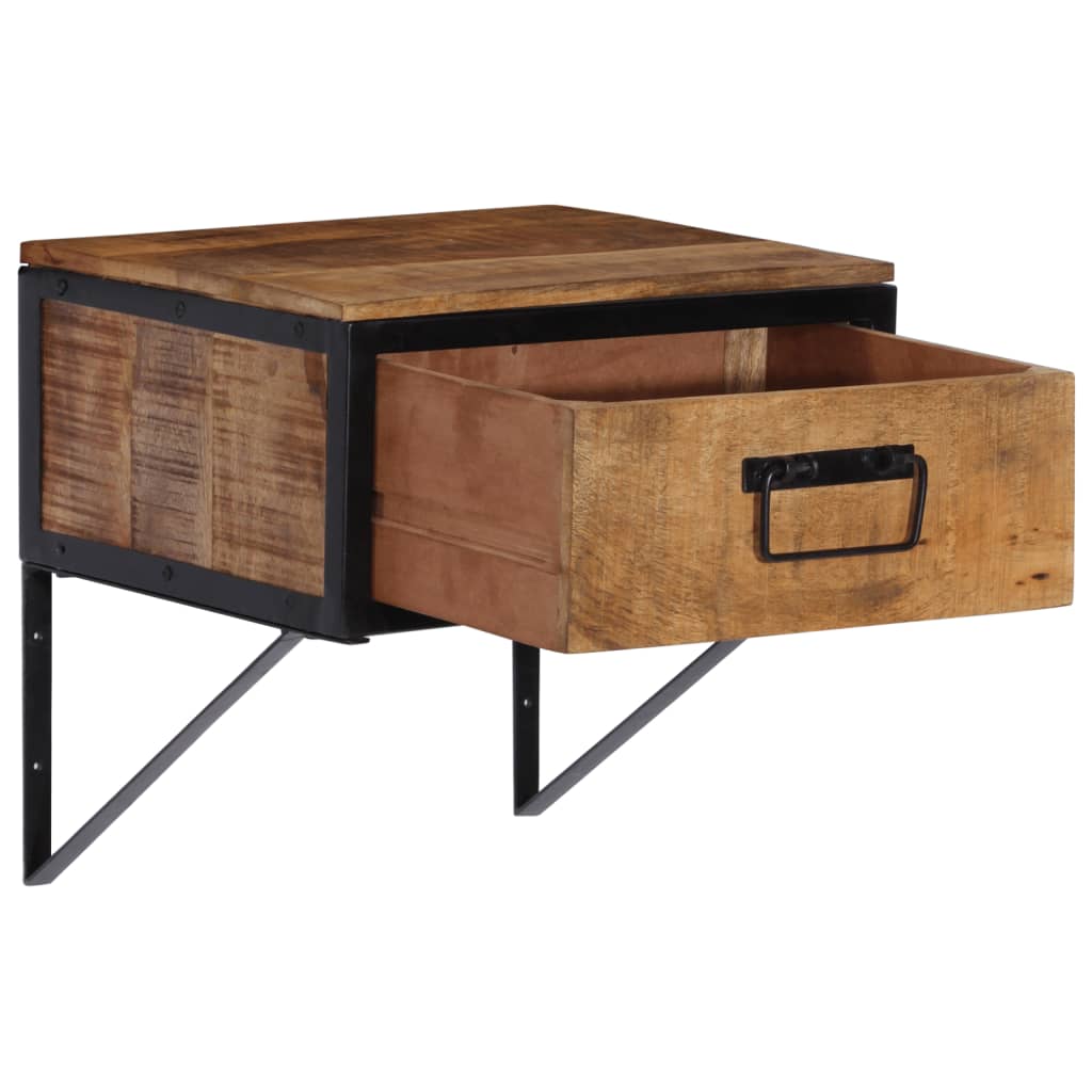 Nattbord 40x35x40 cm heltre mango