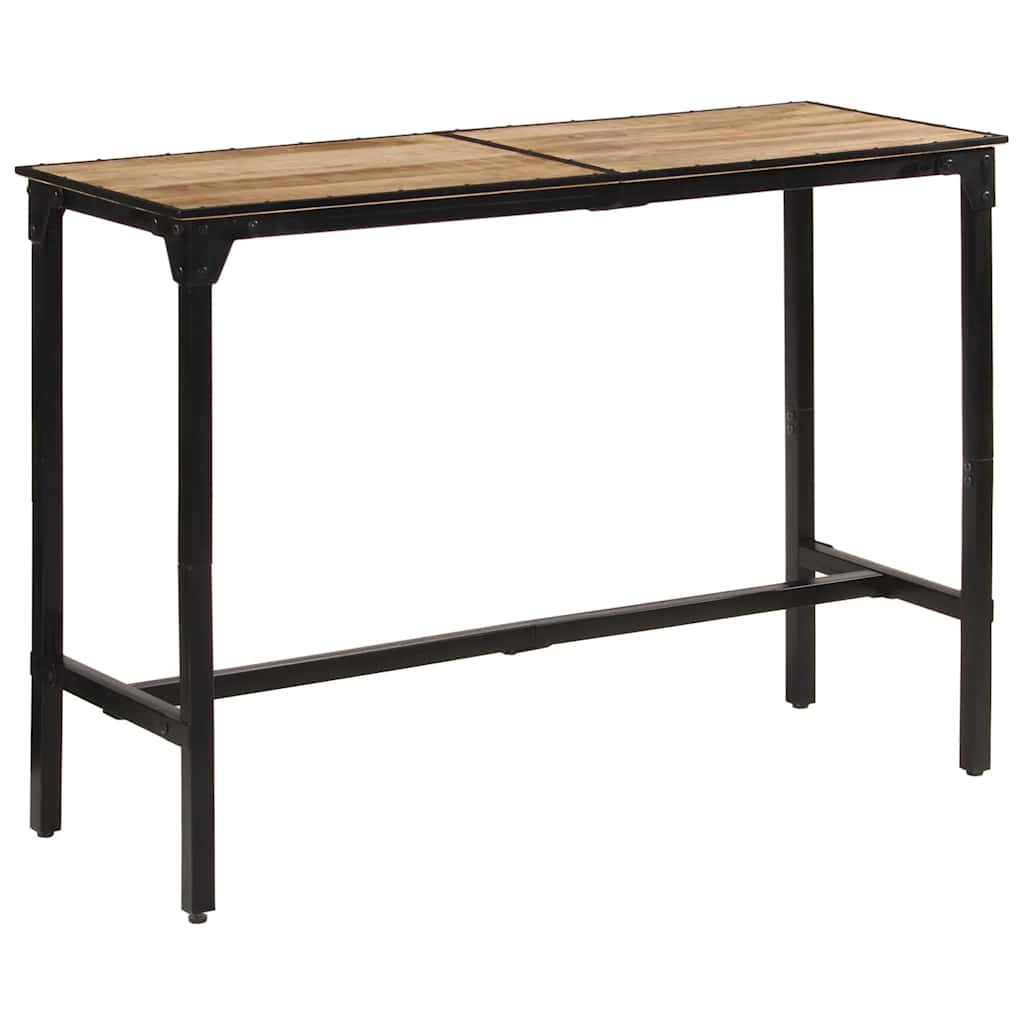 Barbord 150x55x107 cm grovt heltre mangotre