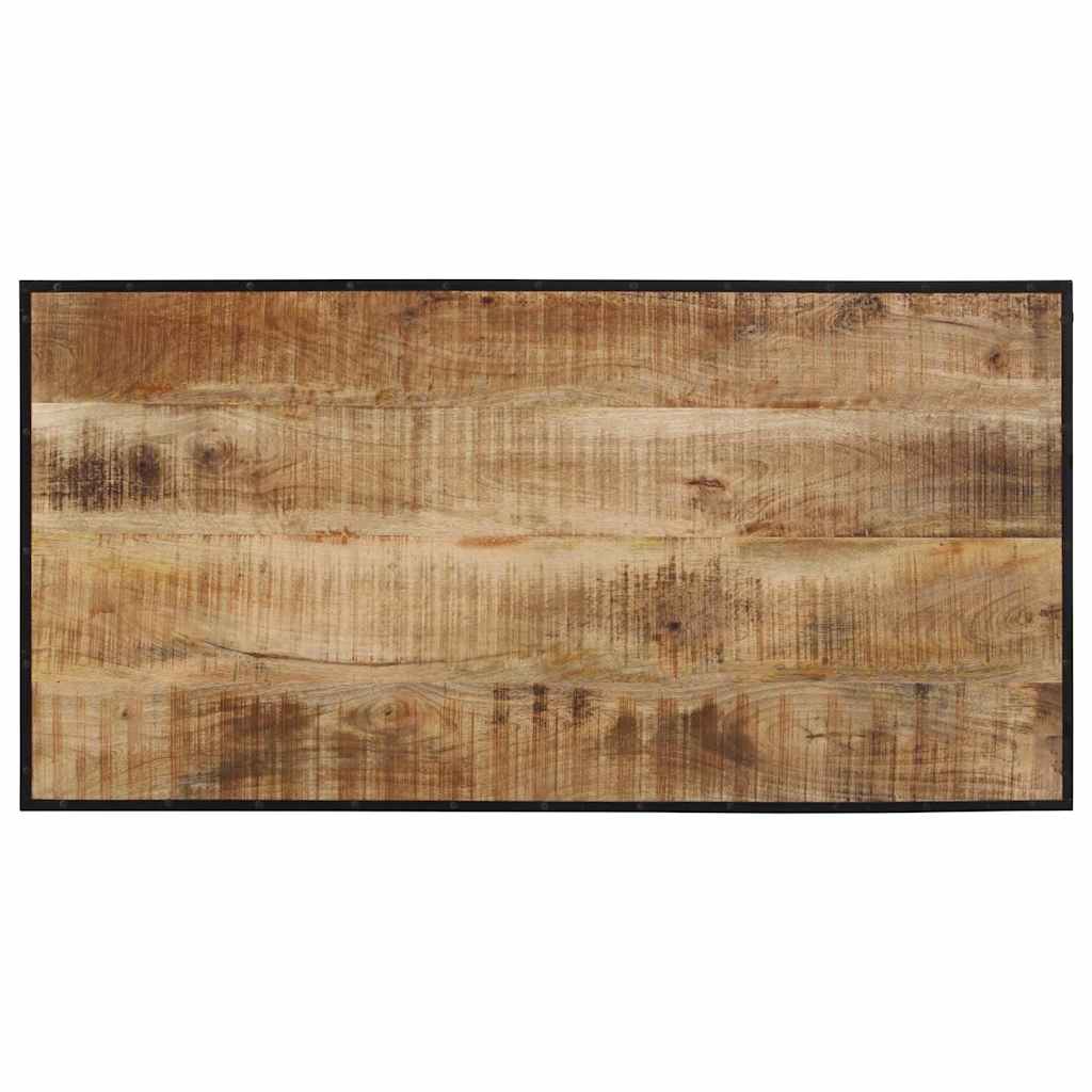Barbord 110x55x107 cm grovt heltre mangotre