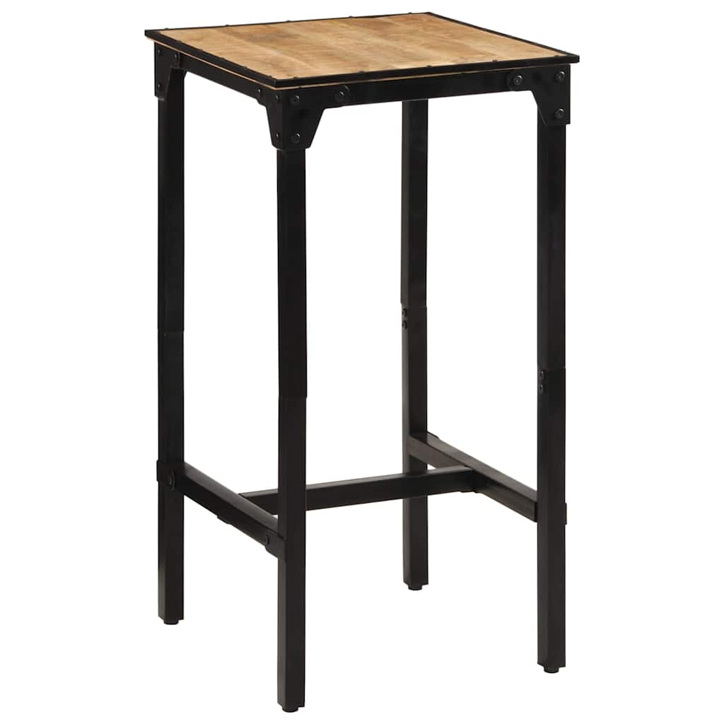 Barbord 60x55x107 cm grovt heltre mangotre