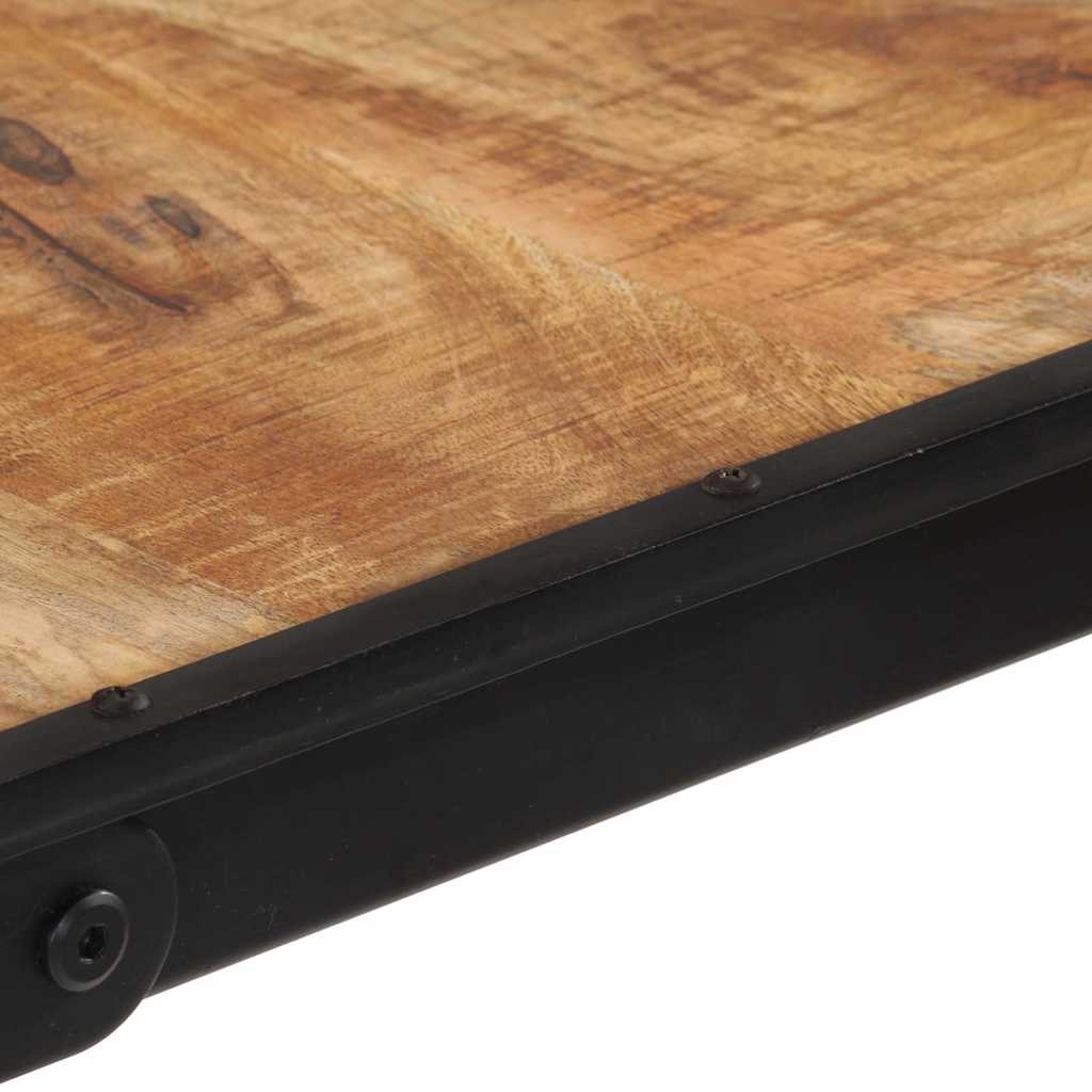 Barbord 60x55x107 cm grovt heltre mangotre