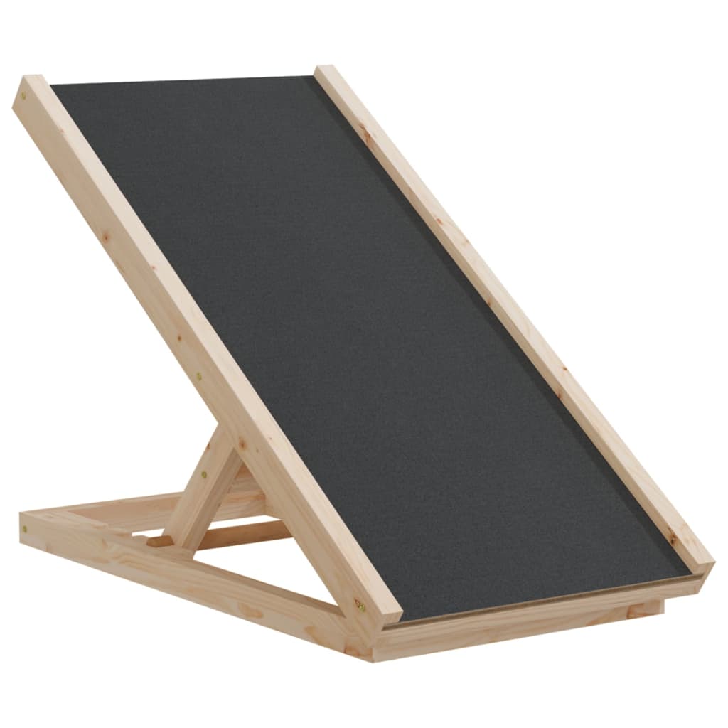 Hunderampe grå 70x35 cm heltre gran