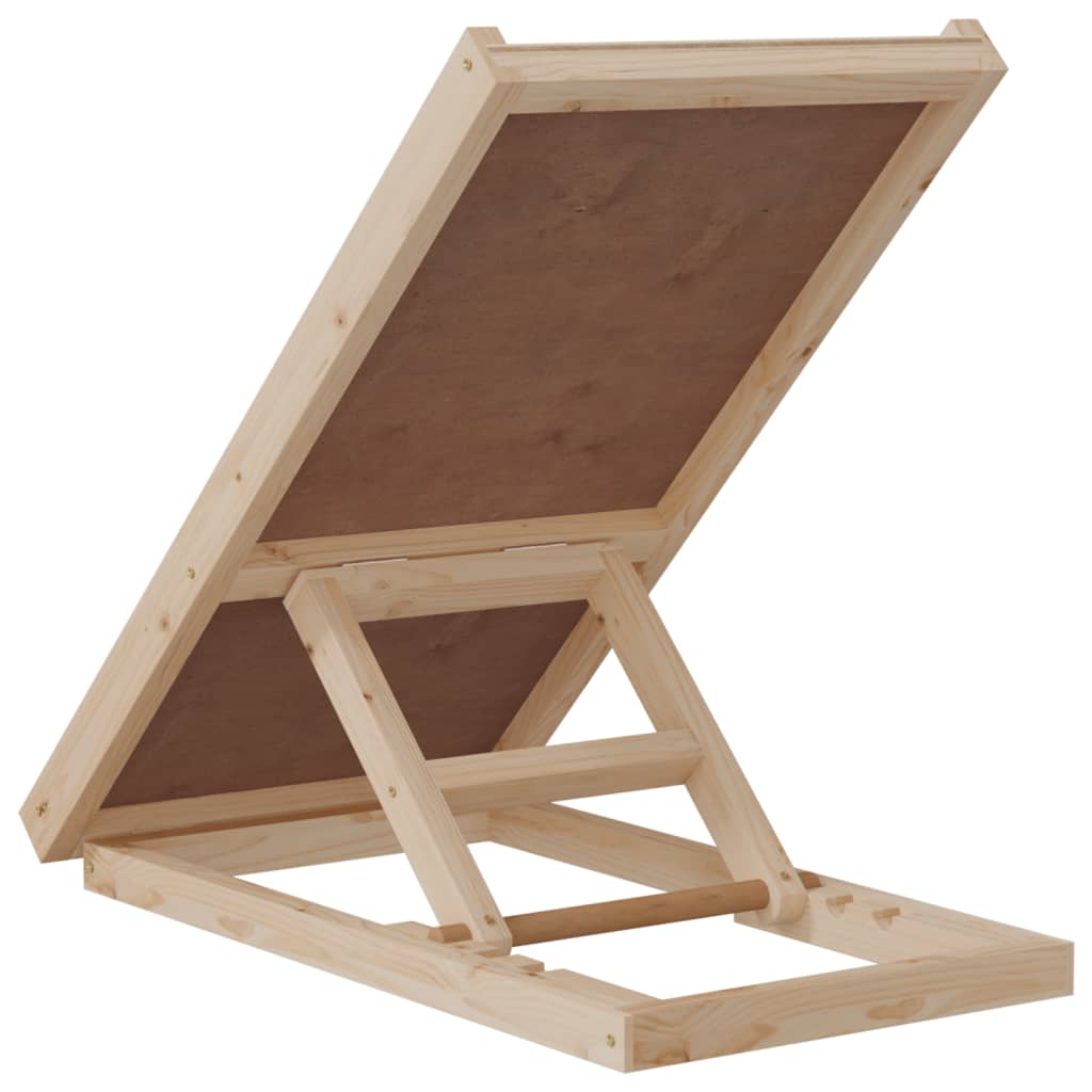 Hunderampe grå 70x35 cm heltre gran