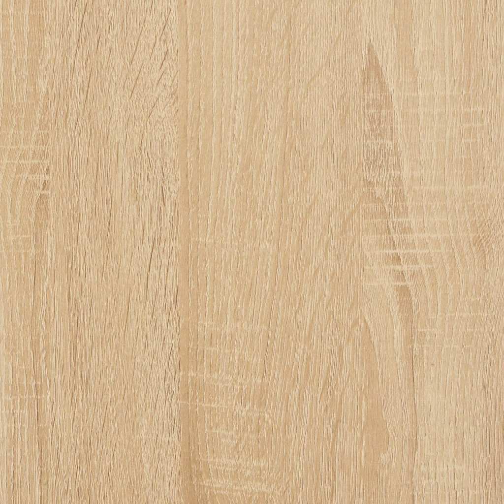 Oppbevaringsbenk Sonoma eik 82x42x45 cm konstruert tre