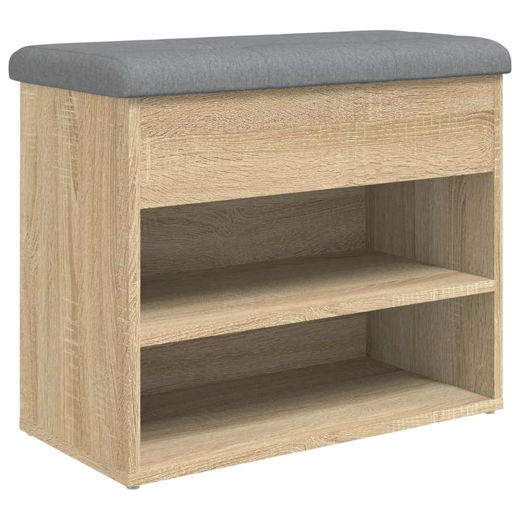 Skobenk Sonoma eik 62x32x50 cm konstruert tre