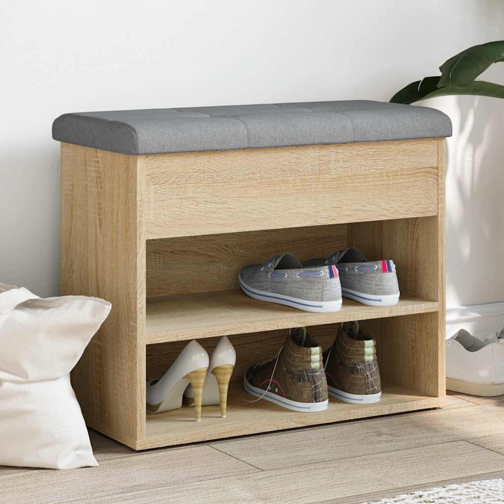 Skobenk Sonoma eik 62x32x50 cm konstruert tre