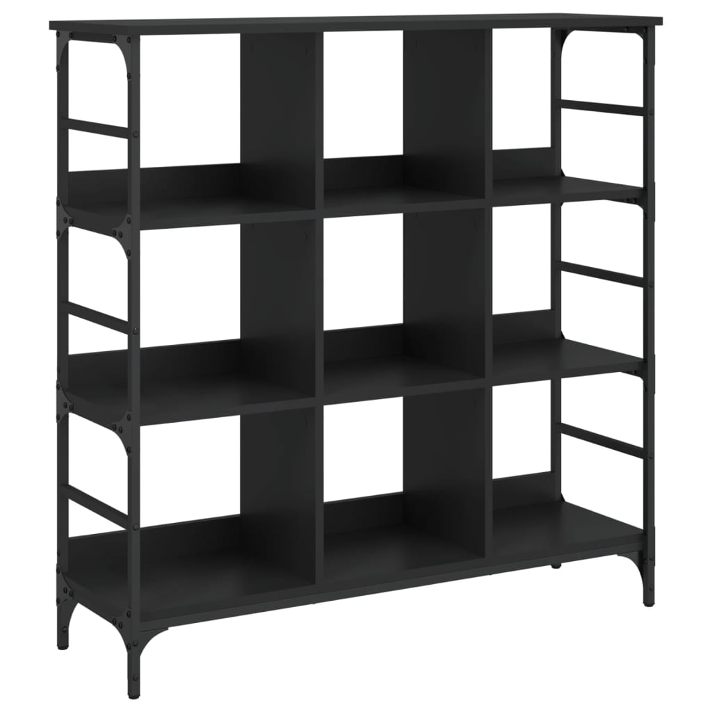 Skjenk svart 102x32x103,5 cm konstruert tre