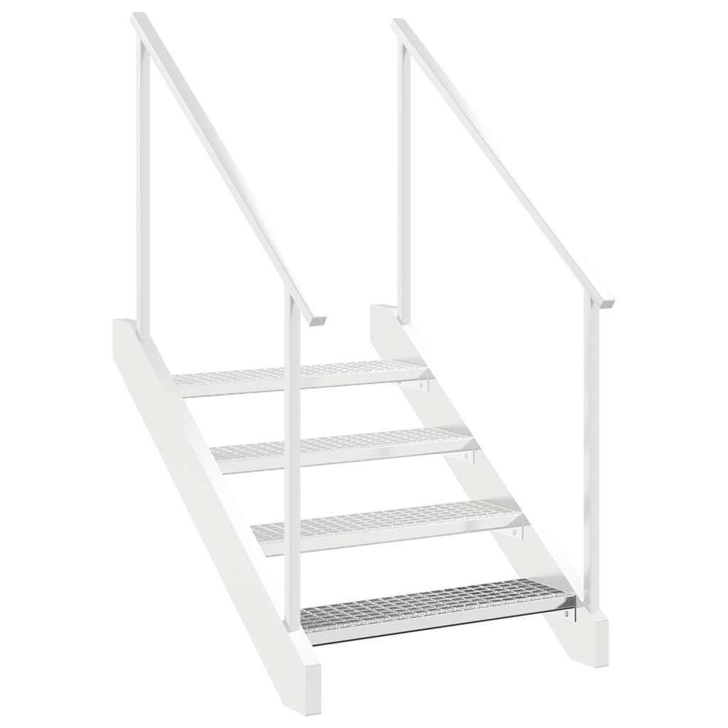Gittertrinn 70x24x7 cm galvanisert stål
