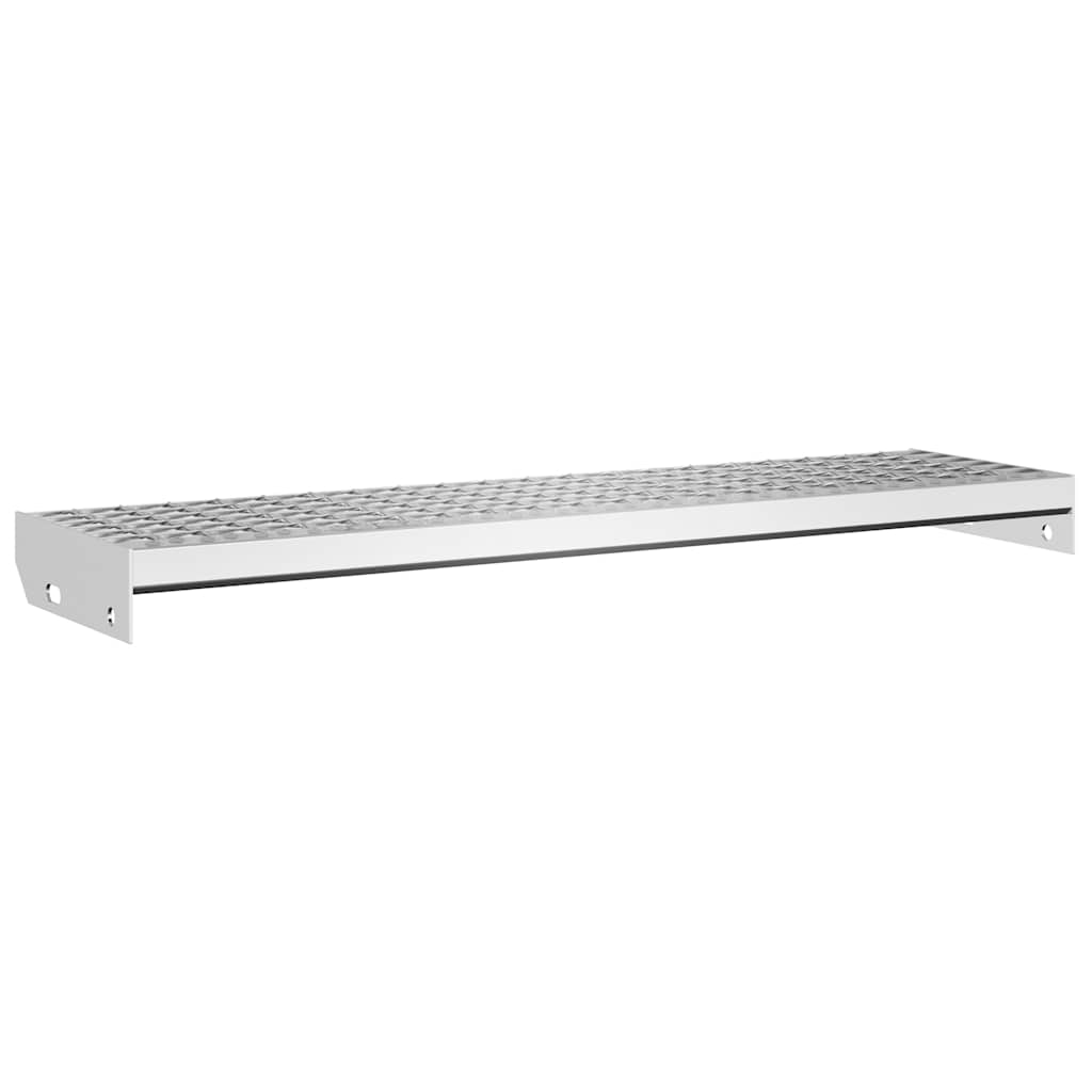 Gittertrinn 90x24x7 cm galvanisert stål
