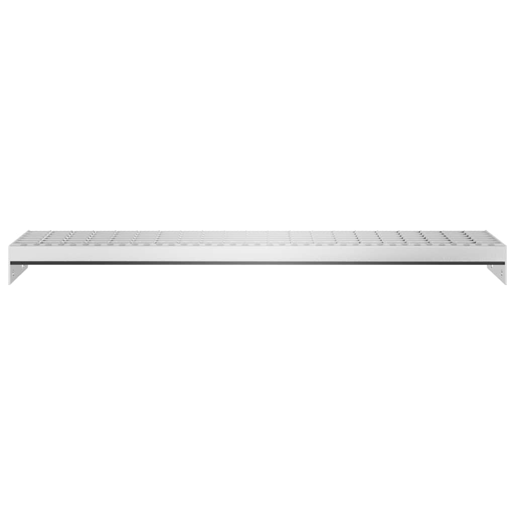 Gittertrinn 90x24x7 cm galvanisert stål