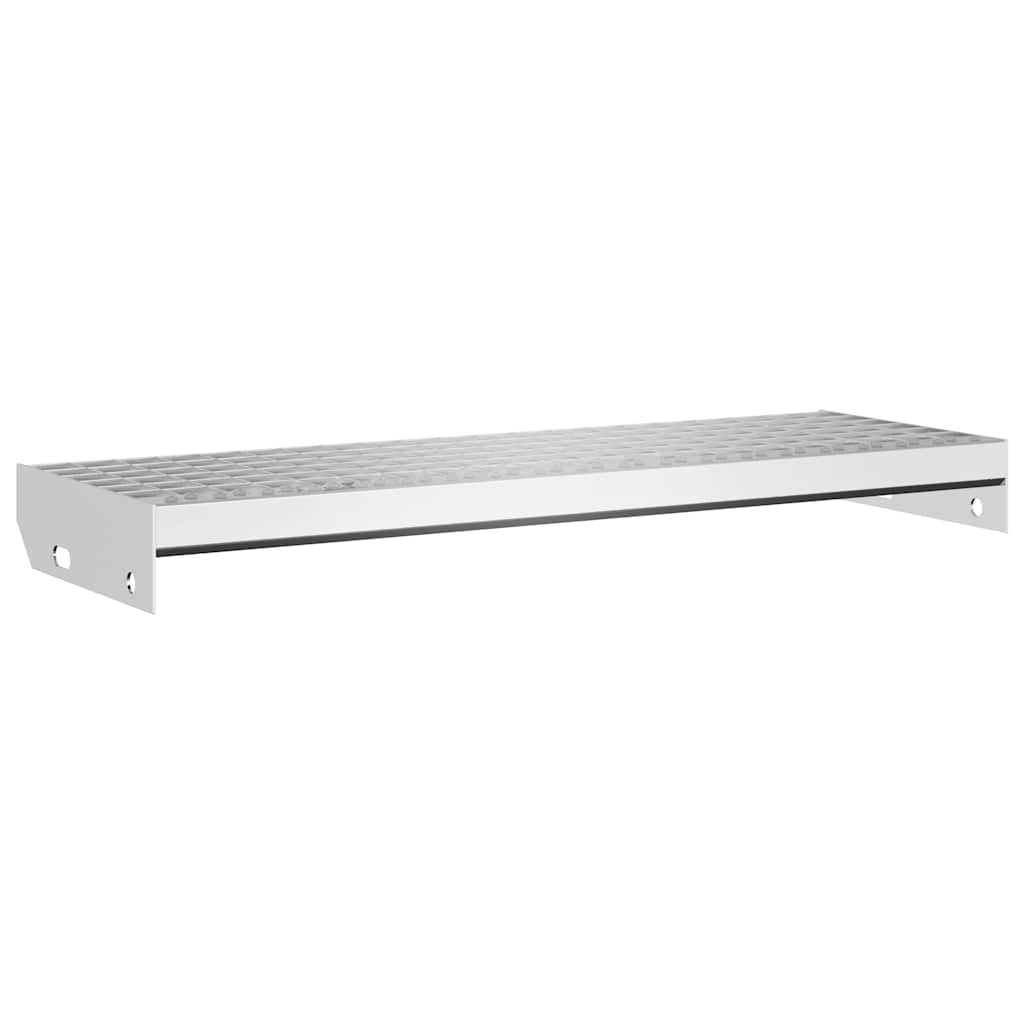 Gittertrinn 70x24x7 cm galvanisert stål