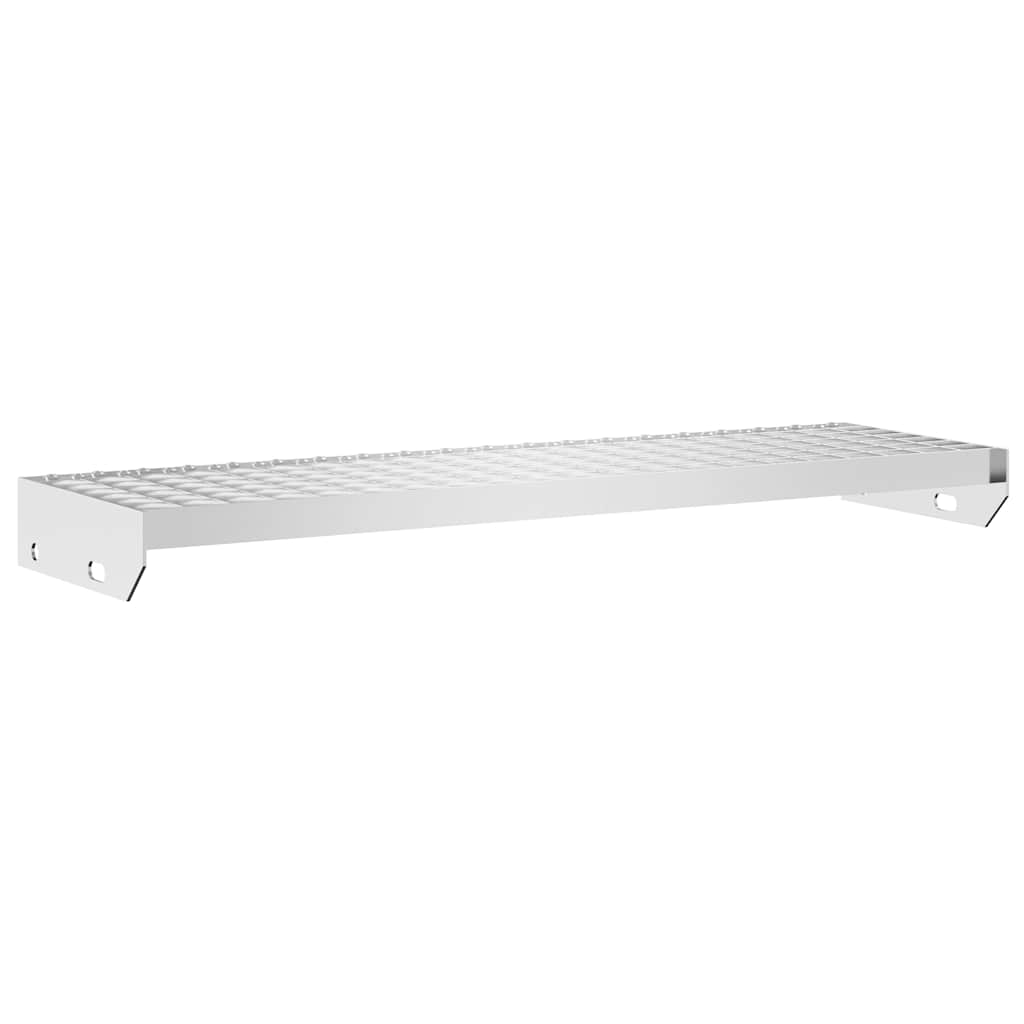 Gittertrinn 80x24x7 cm galvanisert stål