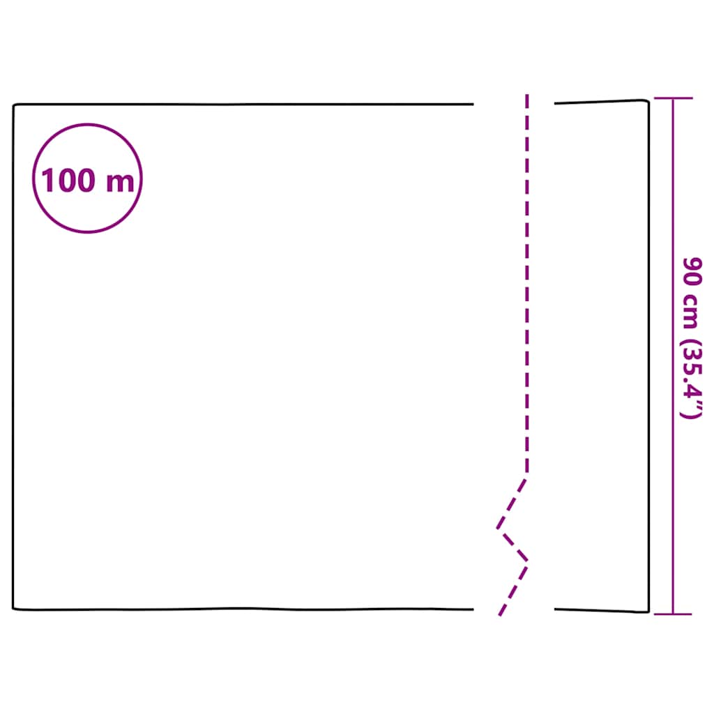 Vindusfilm frostet hvit PVC