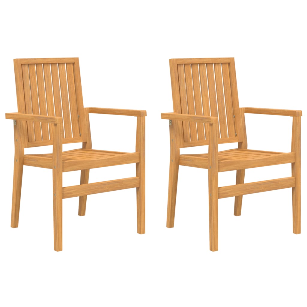 Hagespisegruppe 3 deler heltre teak vidaXL
