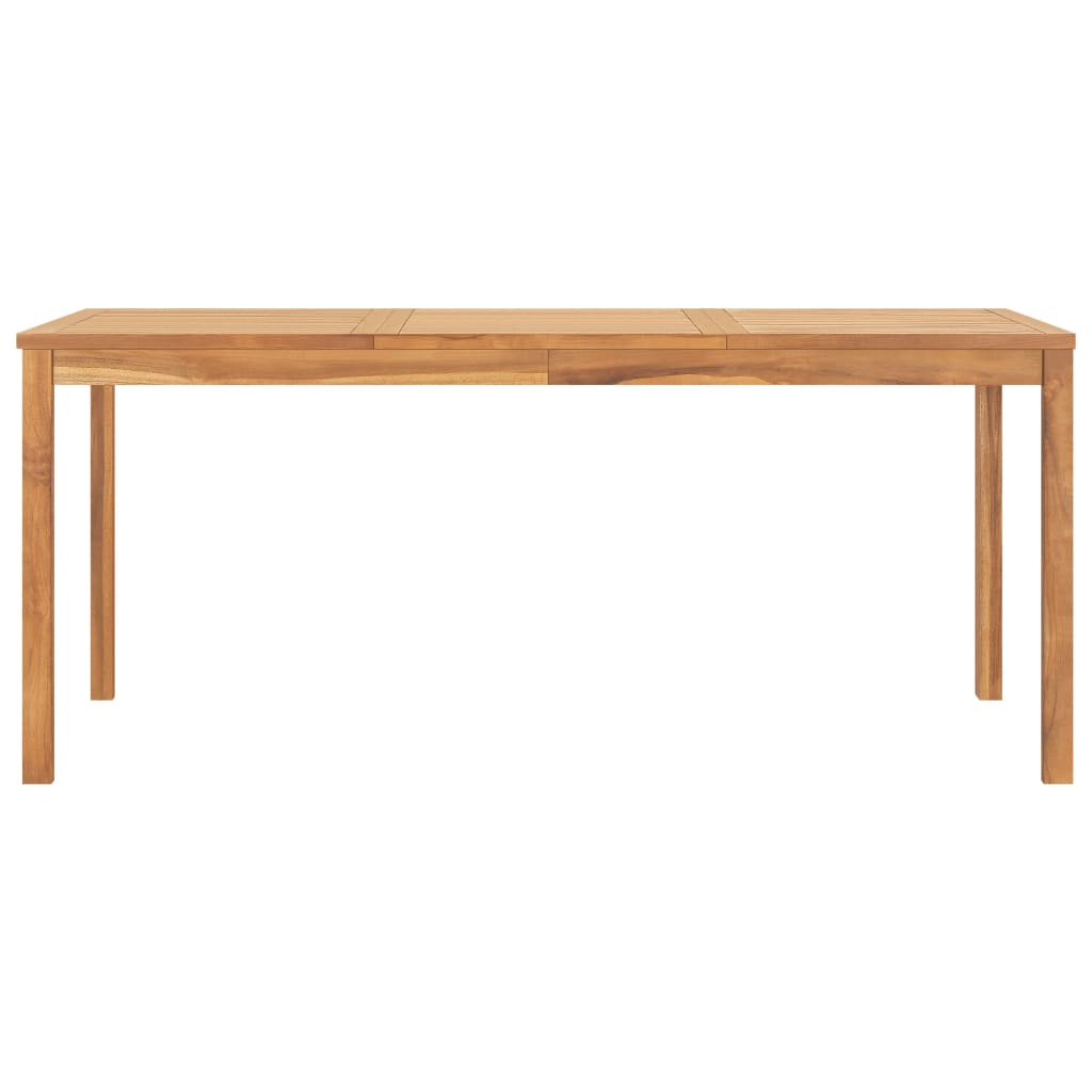 Hagespisegruppe 5 deler heltre teak vidaXL