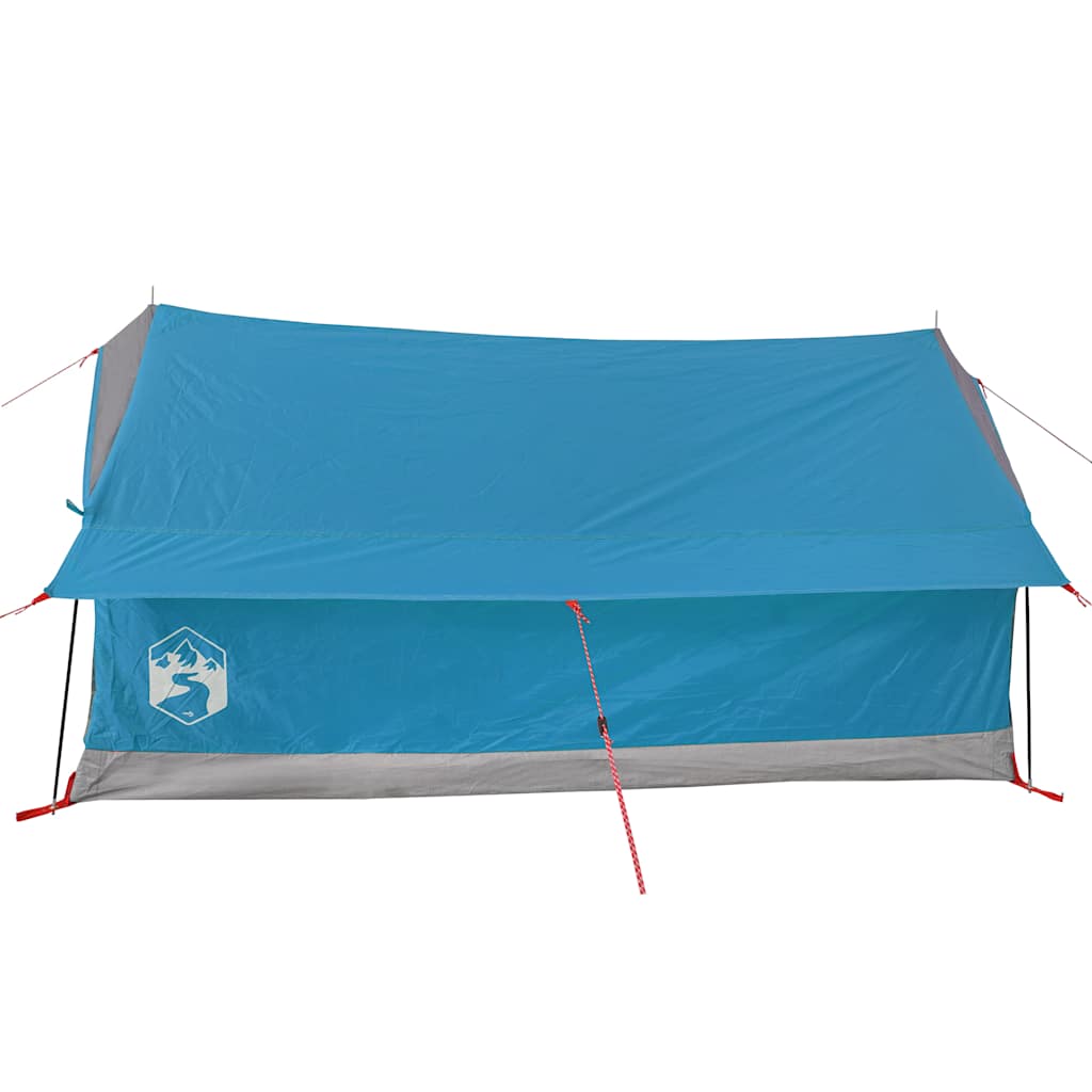 Campingtelt 2 personer blå vanntett vidaXL