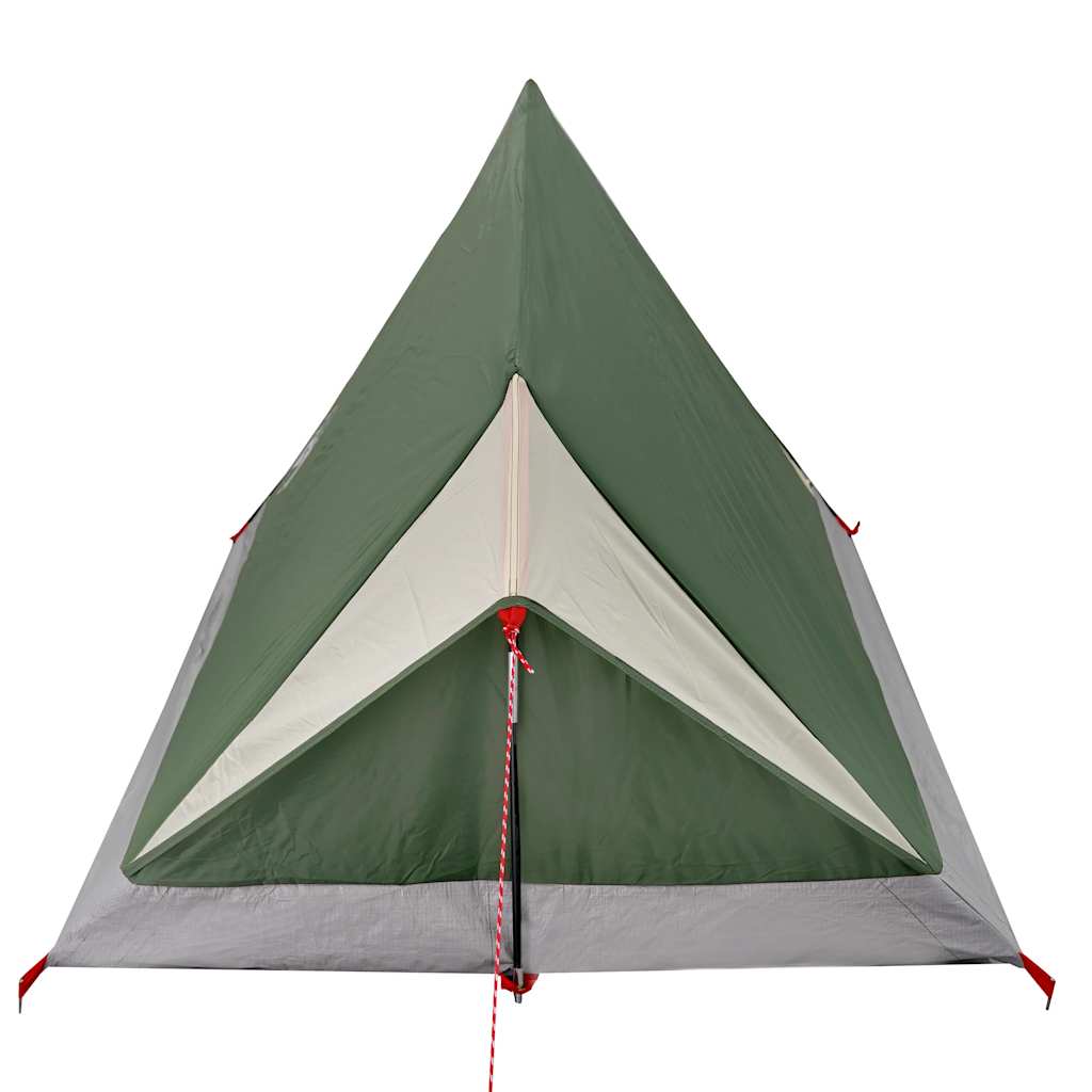 Campingtelt 2 personer grønn vanntett vidaXL