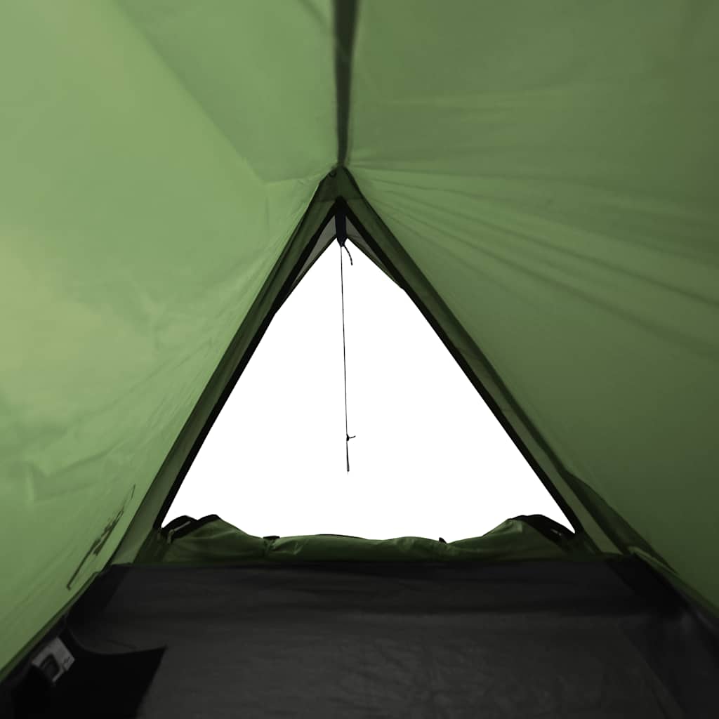 Campingtelt 2 personer grønn vanntett vidaXL