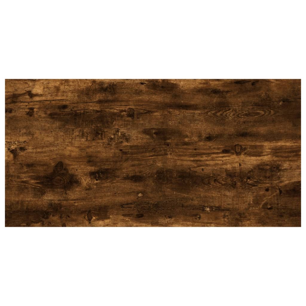 Vegghyller 4 stk røkt eik 60x20x1,5 cm konstruert tre