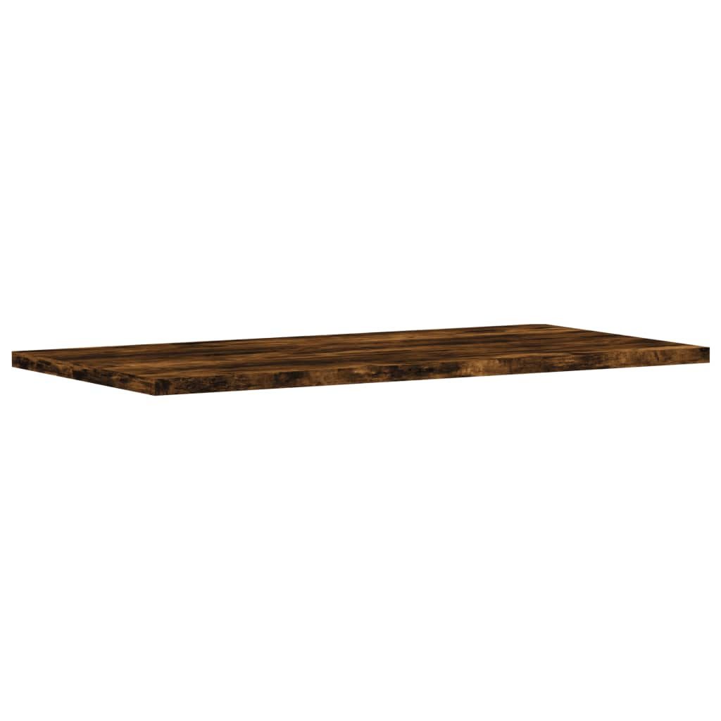Vegghyller 4 stk røkt eik 60x30x1,5 cm konstruert tre