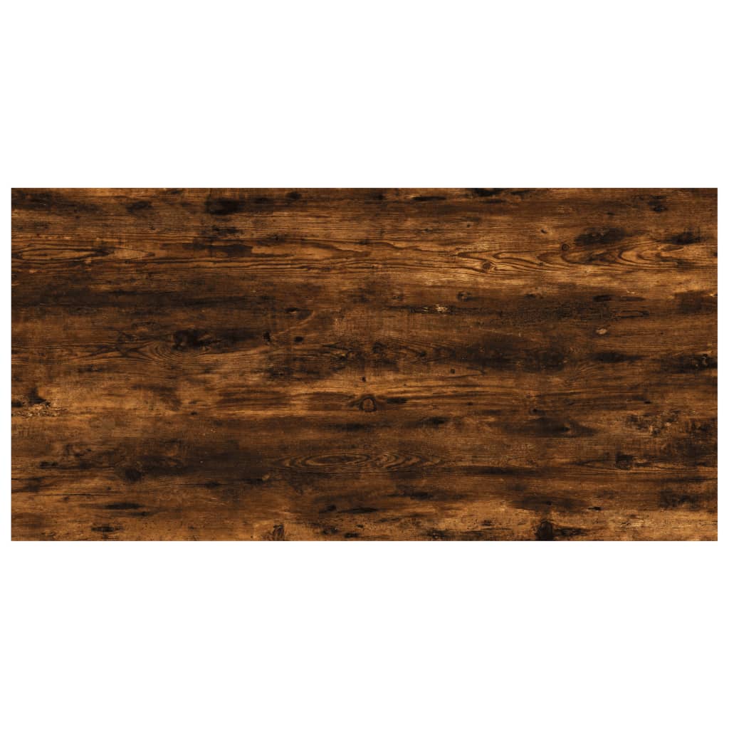Vegghyller 4 stk røkt eik 60x30x1,5 cm konstruert tre