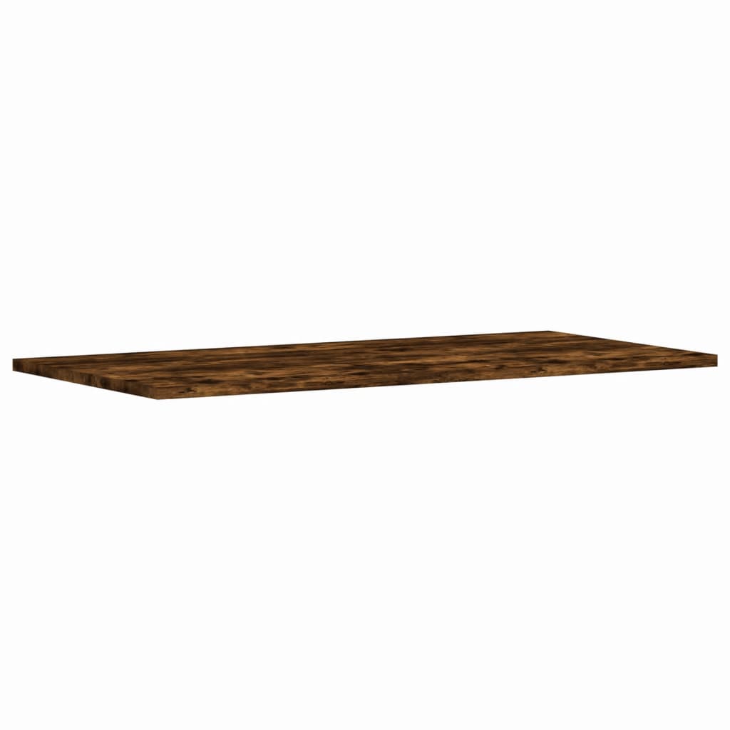 Vegghyller 4 stk røkt eik 80x40x1,5 cm konstruert tre