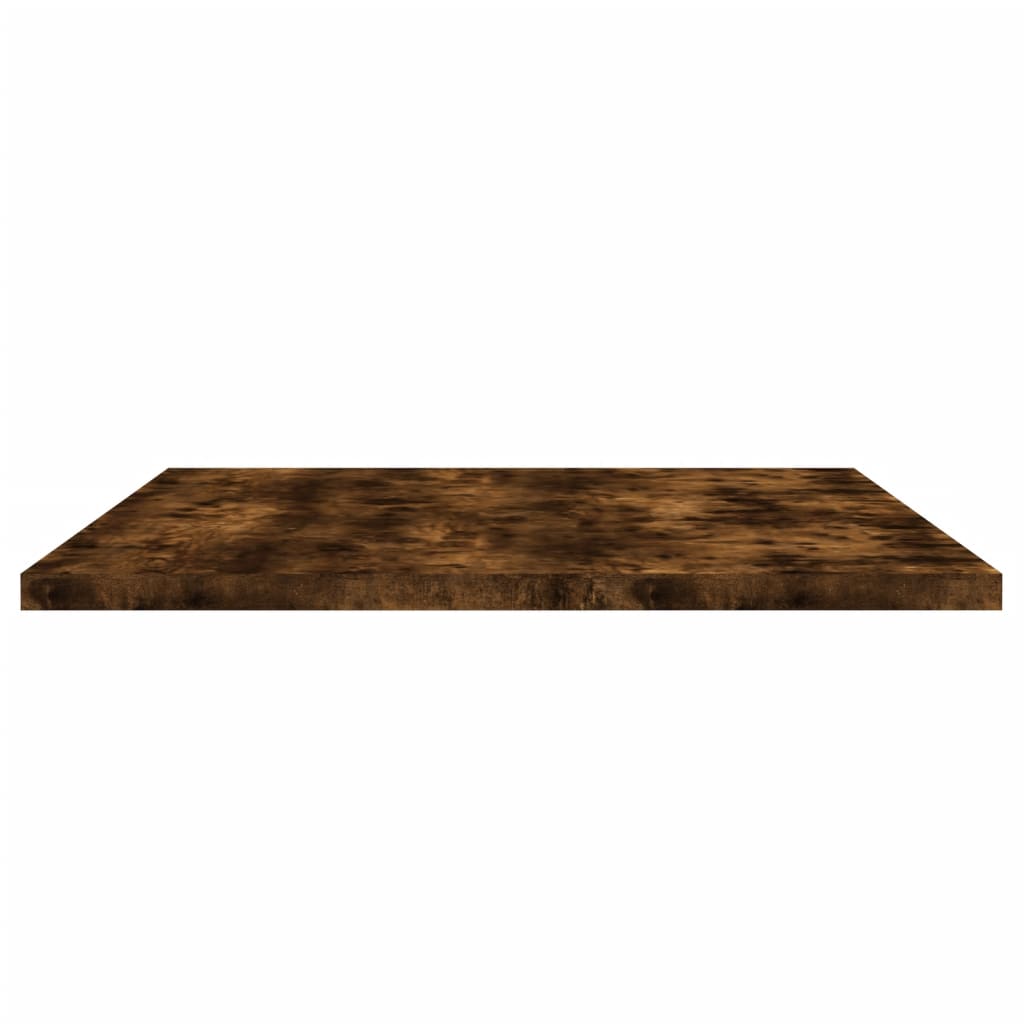 Vegghyller 4 stk røkt eik 80x40x1,5 cm konstruert tre