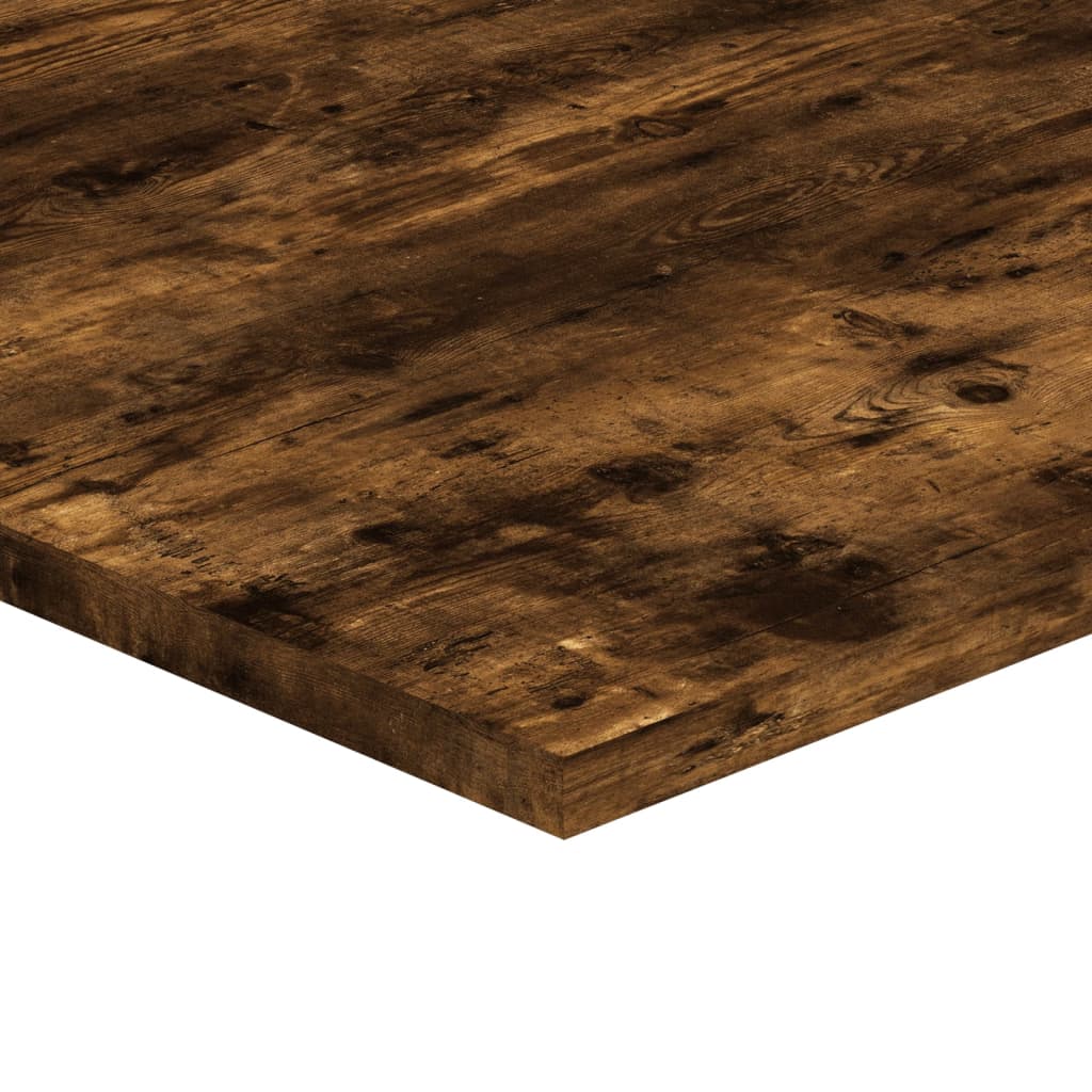 Vegghyller 4 stk røkt eik 80x40x1,5 cm konstruert tre