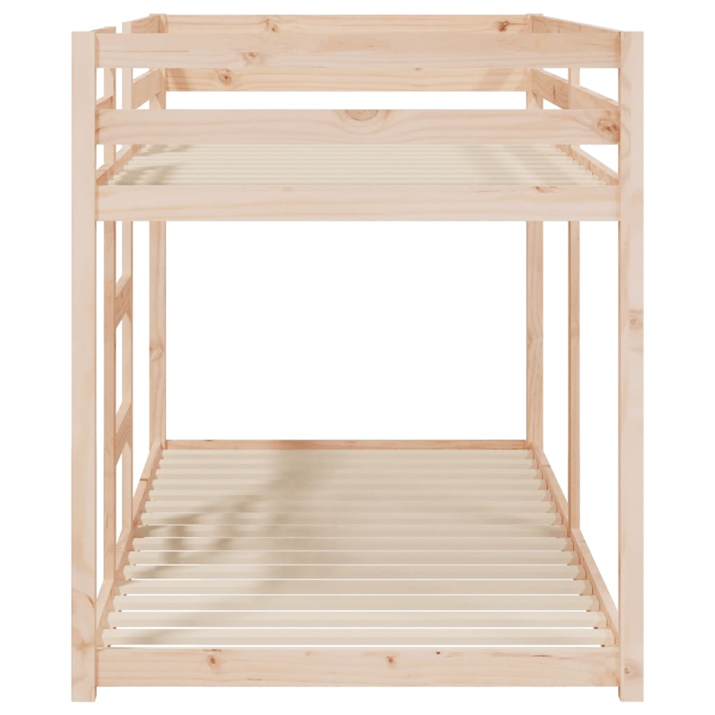 Køyeseng uten madrass 90x200 cm heltre furu