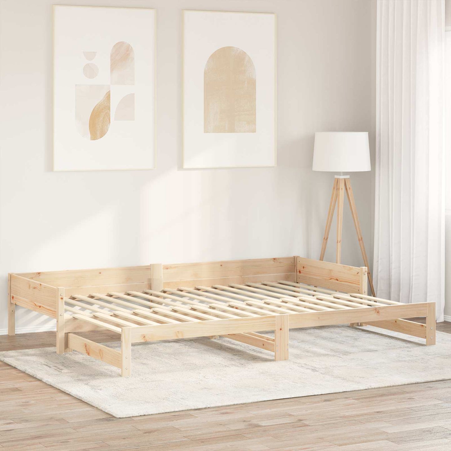 Senglamell 32 stk. Naturlig 90 x 6 x 1,3 cm Massiv furu
