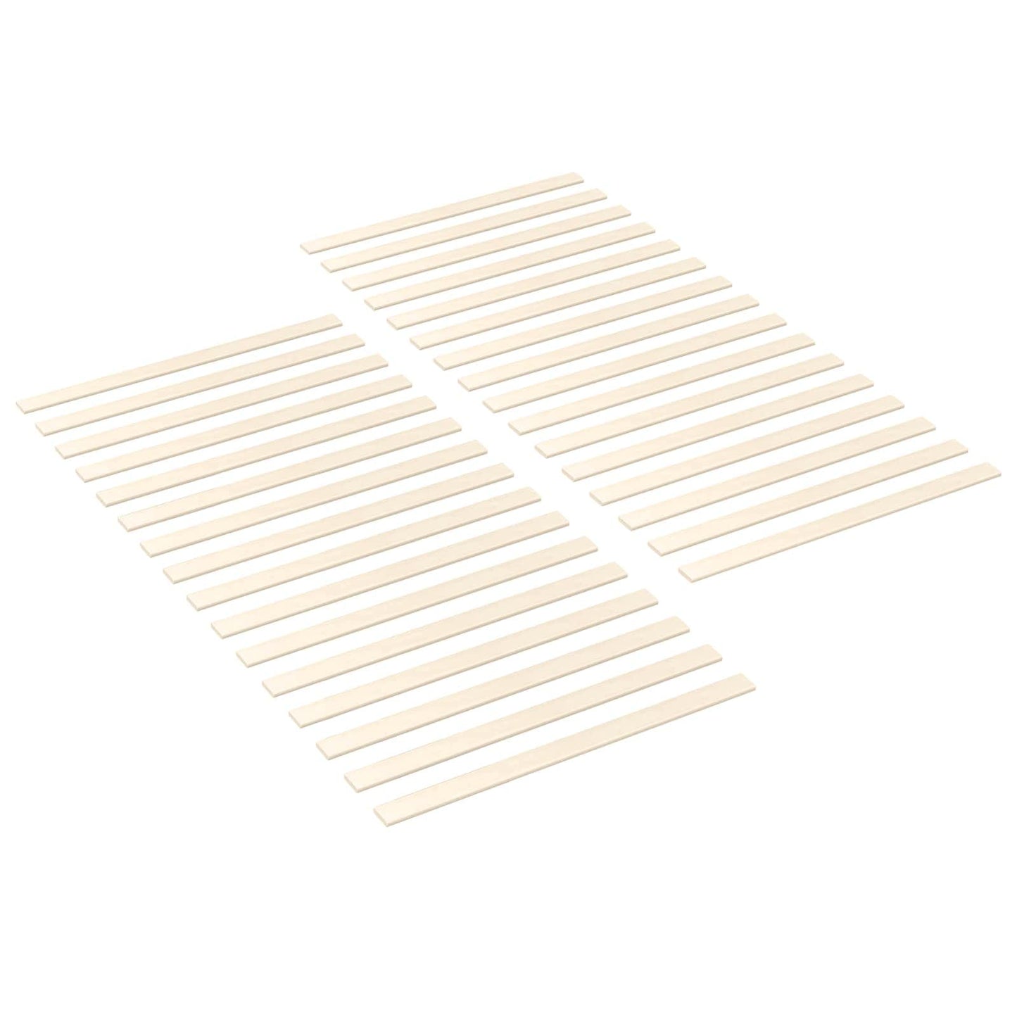 Senglamell 32 stk. Naturlig 90 x 6 x 1,3 cm Massiv furu
