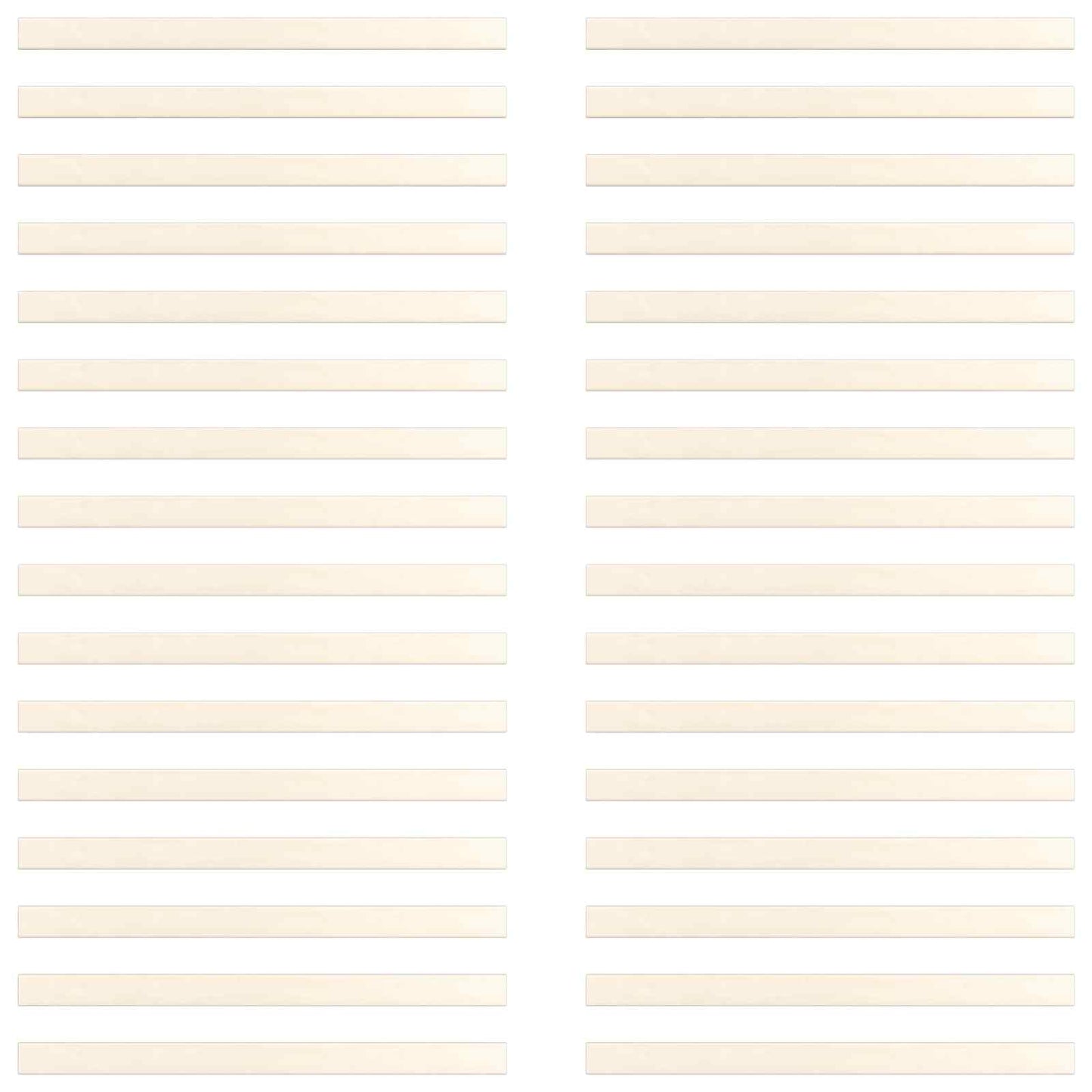 Senglamell 32 stk. Naturlig 90 x 6 x 1,3 cm Massiv furu