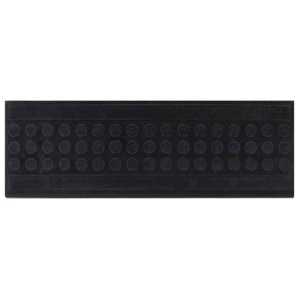 Trappetrinn 5 stk 25x75 cm gummi