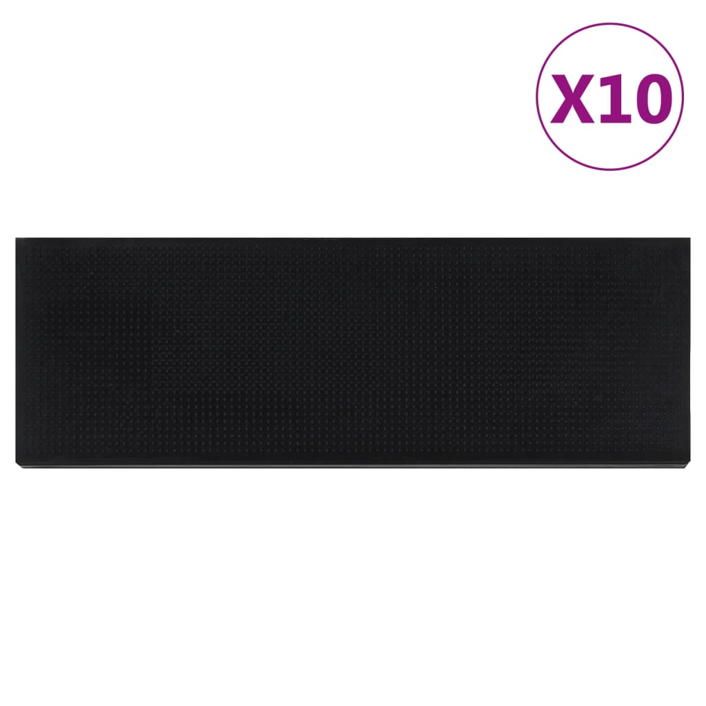 Trappetrinn 10 stk 25x75 cm gummi