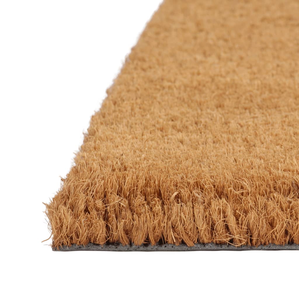 Dørmatte naturlig 60x90 cm tuftet kokosfiber