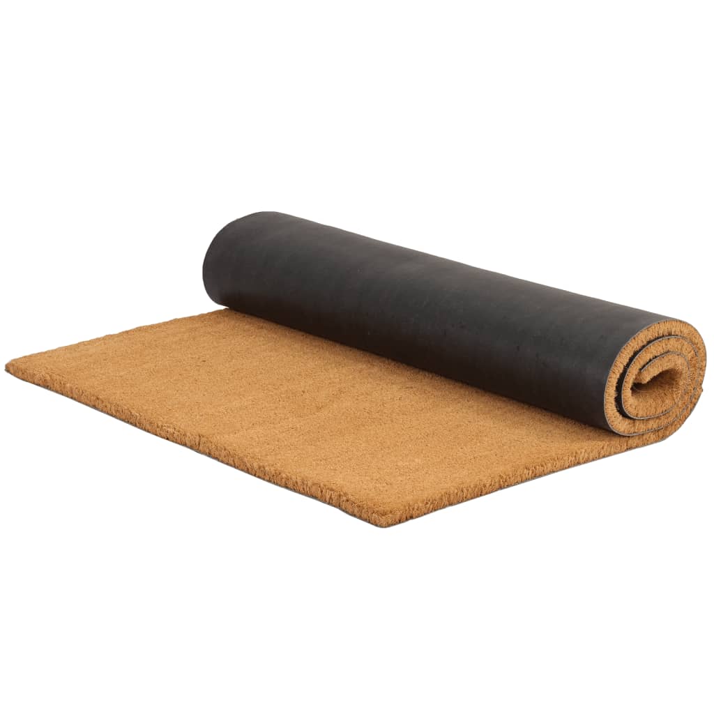 Dørmatte naturlig 100x300 cm tuftet kokosfiber