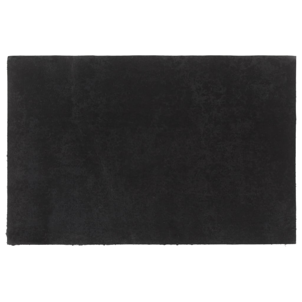 Dørmatte svart 65x100 cm tuftet kokosfiber