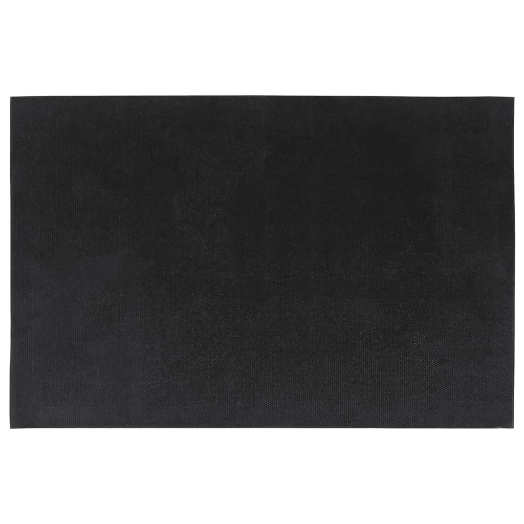 Dørmatte mørkegrå 40x60 cm tuftet kokosfiber
