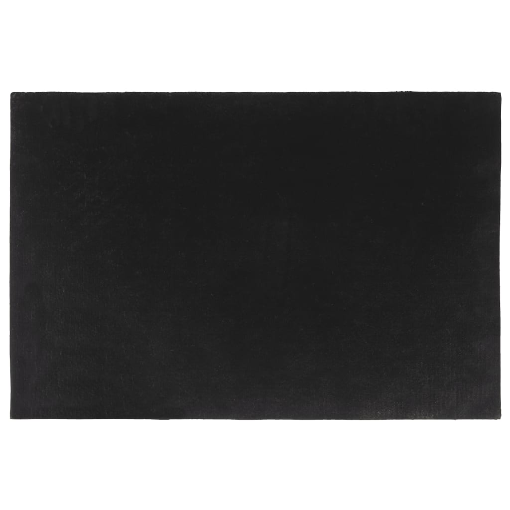 Dørmatte mørkegrå 60x90 cm tuftet kokosfiber