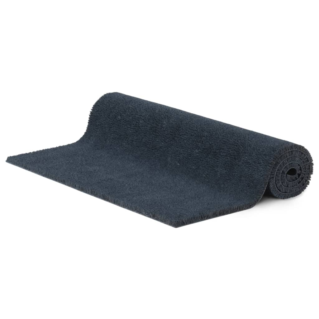 Dørmatte mørkegrå 90x150 cm tuftet kokosfiber