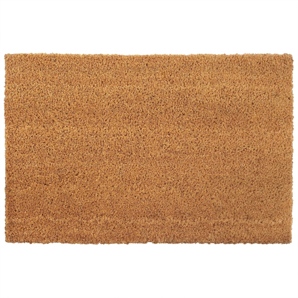 Dørmatte naturlig 40x60 cm tuftet kokosfiber