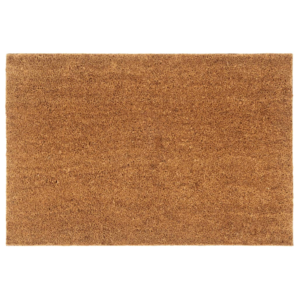 Dørmatte naturlig 60x90 cm tuftet kokosfiber