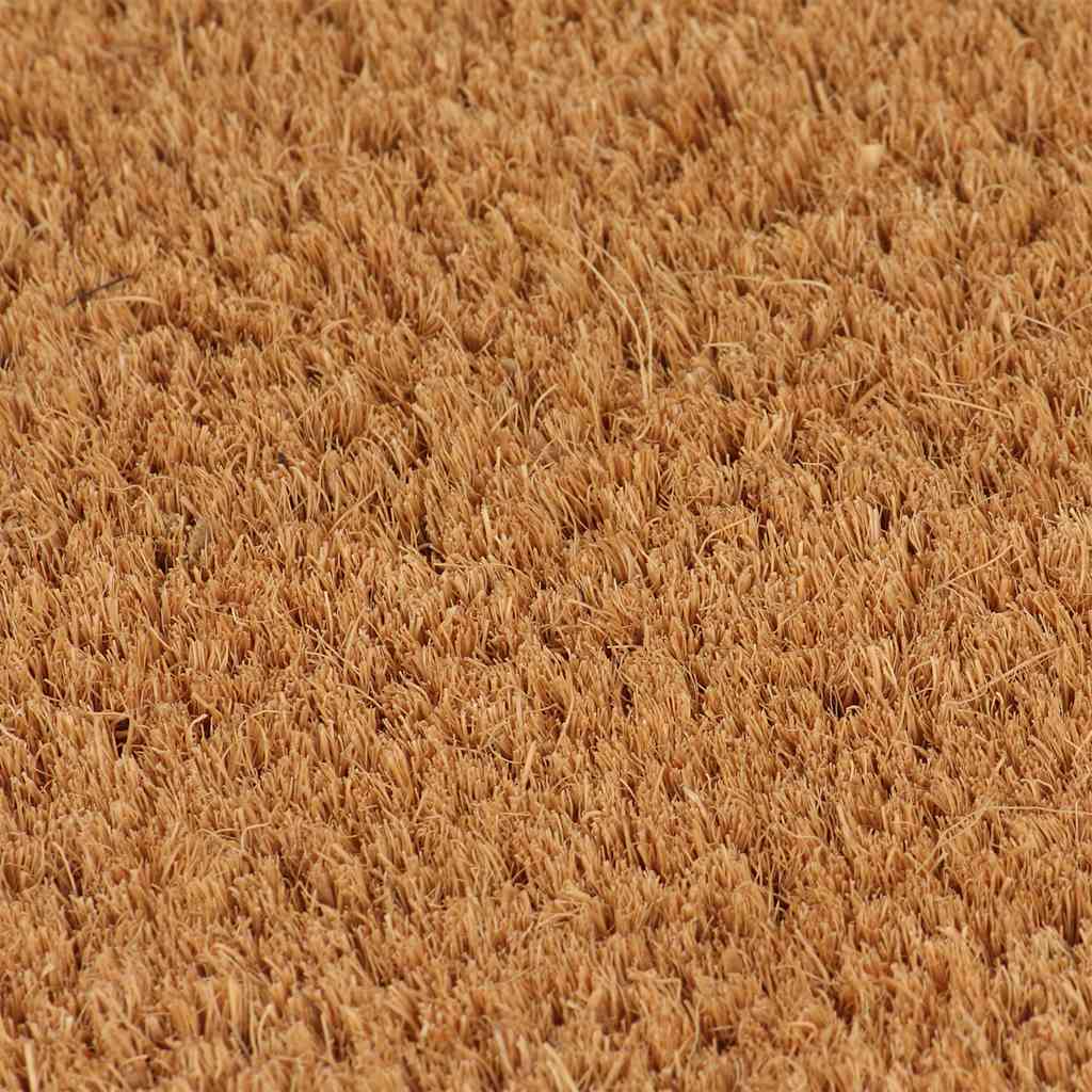 Dørmatte naturlig 100x200 cm tuftet kokosfiber