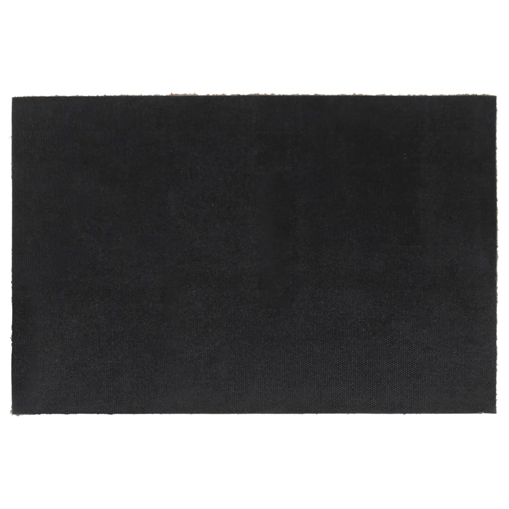 Dørmatte naturlig 40x60 cm tuftet kokosfiber