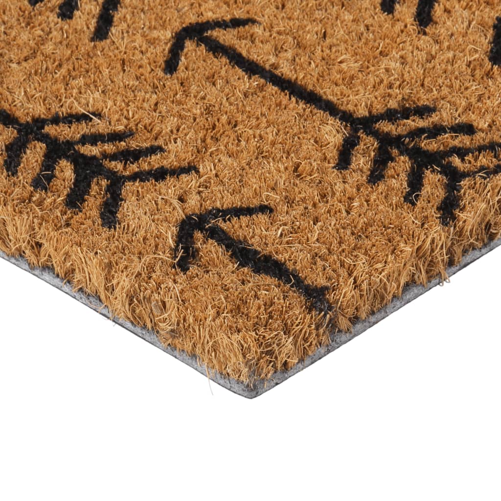 Dørmatte naturlig 40x60 cm tuftet kokosfiber